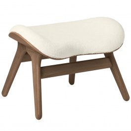 Σκαμπό Ottoman Teddy Bear 5873C5573-6 63x50x43cm Dark Oak-White Umage DARK OAK-WHITE