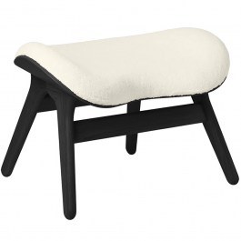 Σκαμπό Ottoman Teddy Bear 5105C5573-6 63x50x43cm Black Oak-White Umage BLACK OAK-WHITE