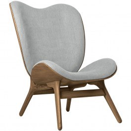 Armchair A Conversation Piece Tall Horizons S 5872C704-03 73x93x106cm Dark Oak-Light Grey Umage DARK OAK-LIGHT GREY