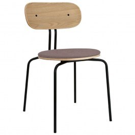 Καρέκλα Τραπεζαρίας Curious Black 5916-3C719-07 44,5x48x77,5cm Oak-Black Umage OAK-BLACK