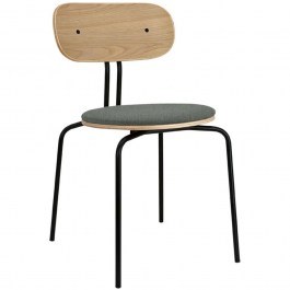 Καρέκλα Τραπεζαρίας Curious Black 5916-3C719-12 44,5x48x77,5cm Dark Green-Black Umage DARK GREEN-BLACK