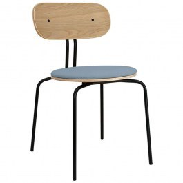 Καρέκλα Τραπεζαρίας Curious Black 5916-3C719-14 44,5x48x77,5cm Light Blue-Black Umage LIGHT BLUE-BLACK