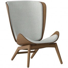 Πολυθρόνα The Reader Horizons S 5701C702-03 78x91x105cm Dark Oak-Light Grey Umage DARK OAK-LIGHT GREY