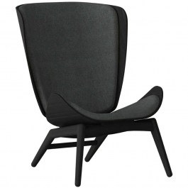 Πολυθρόνα The Reader Horizons S 5103C702-04 78x91x105cm Black Oak-Dark Grey Umage BLACK OAK-DARK GREY