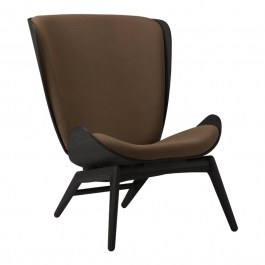 Πολυθρόνα The Reader 5103C702-10 78x91x105cm Black Oak Mocca DARK BROWN