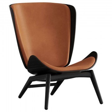 Armchair The Reader Dunes 5103C5502-DS21002-NS 78x91x105cm Black Oak-Rust Umage