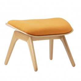 Σκαμπό The Reader Ottoman 5583NC705-06 60x46x42cm Oak Tangerine TANGERINE