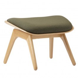 Σκαμπό The Reader Ottoman 5583NC705-12 60x46x42cm Oak Morning Meadows GREY BLUE