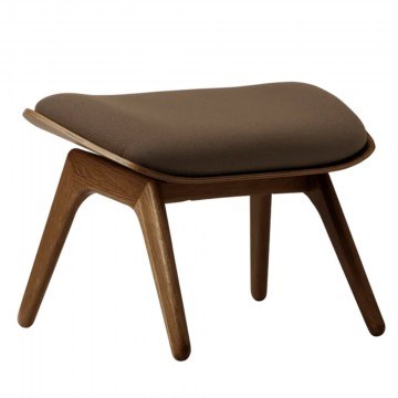 Σκαμπό The Reader Ottoman 5588NC705-10 60x46x42cm Dark Oak Mocca