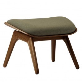 Σκαμπό The Reader Ottoman 5588NC705-12 60x46x42cm Dark Oak Morning Meadows GREY BLUE