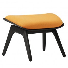 Σκαμπό The Reader Ottoman 5116NC705-06 60x46x42cm Black Oak Tangerine TANGERINE