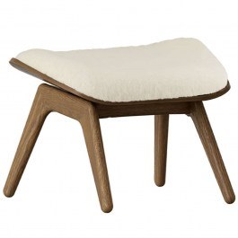 Σκαμπό The Reader Teddy Bear Ottoman 5588NC5583-6N 60x46x42cm Dark Oak-White Umage DARK OAK-WHITE