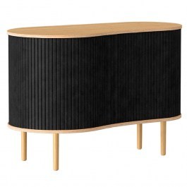 Μπουφές Audacious Faux Leather 5600C5600-7 100x50x67cm Oak-Charcoal Umage OAK-CHARCOAL