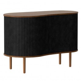Μπουφές Audacious Faux Leather 5800C5600-7 100x50x67cm Dark Oak-Charcoal Umage DARK OAK-CHARCOAL