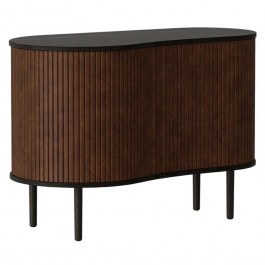 Μπουφές Audacious Faux Leather 5111C5600-6 100x50x67cm Black Oak-Brown Umage BLACK OAK-BROWN