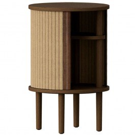 Τραπεζάκι Βοηθητικό Audacious Horizons S 5803C708-01 Φ38x59,3cm Dark Oak-Sugar Umage DARK OAK-SUGAR