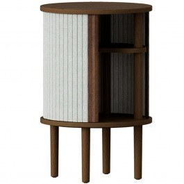 Τραπεζάκι Βοηθητικό Audacious Horizons S 5803C708-03 Φ38x59,3cm Dark Oak-Light Grey Umage DARK OAK-LIGHT GREY