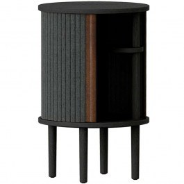 Τραπεζάκι Βοηθητικό Audacious Horizons S 5113C708-04 Φ38x59,3cm Black Oak-Dark Grey Umage BLACK OAK-DARK GREY