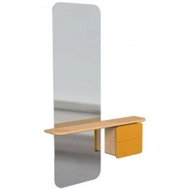 Καθρέπτης Τοίχου One More Look 5620C5620-6 78x15x118cm Oak-Yellow Umage OAK-YELLOW