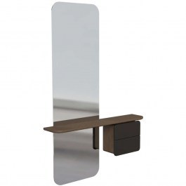 Καθρέπτης Τοίχου One More Look 5820C5620-2 78x15x118cm Dark Oak-Anthracite Umage DARK OAK-ANTHRACITE