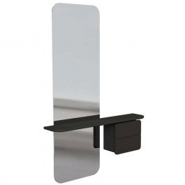 Καθρέπτης Τοίχου One More Look 5108C5620-2 78x15x118cm Black Oak-Anthracite Umage BLACK OAK-ANTHRACITE