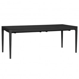 Τραπέζι Τραπεζαρίας Επεκτεινόμενο Heart'n'Soul 5158 200/300x90x76cm Black Oak Umage BLACK OAK