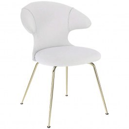 Καρέκλα Τραπεζαρίας Time Flies Horizons S 590-03C5901-1 57x59x83cm Light Grey-Brass Umage LIGHT GREY-BRASS