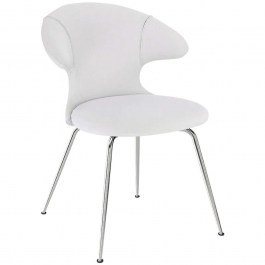 Καρέκλα Τραπεζαρίας Time Flies Horizons S 590-03C5901-2 57x59x83cm Light Grey-Chrome Umage LIGHT GREY-CHROME