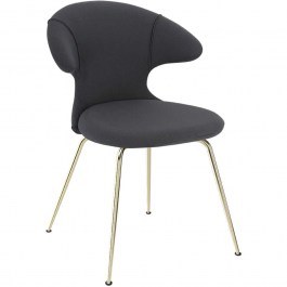 Καρέκλα Τραπεζαρίας Time Flies Horizons S 590-04C5901-1 57x59x83cm Dark Grey-Brass Umage DARK GREY-BRASS