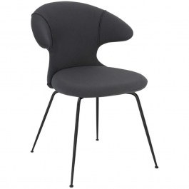 Καρέκλα Τραπεζαρίας Time Flies Horizons S 590-04C5901-3 57x59x83cm Dark Grey-Black Umage DARK GREY