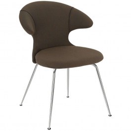 Καρέκλα Τραπεζαρίας Time Flies Horizons S 590-10C5901-2 57x59x83cm Moca-Chrome Umage MOCA-CHROME