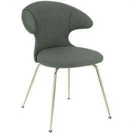Καρέκλα Τραπεζαρίας Time Flies Horizons S 590-12C5901-1 57x59x83cm Grey-Brass Umage GREY-BRASS