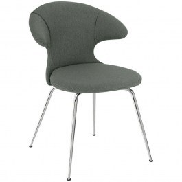Καρέκλα Τραπεζαρίας Time Flies Horizons S 590-12C5901-2 57x59x83cm Grey-Chrome Umage GREY-CHROME