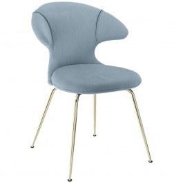 Καρέκλα Τραπεζαρίας Time Flies Horizons S 590-14C5901-1 57x59x83cm Light Blue-Brass Umage LIGHT BLUE-BRASS