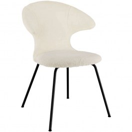 Dining Chair Time Flies Teddy Bear 590-18C5901-3 57x59x83cm White-Black Umage WHITE-BLACK