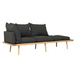 Καναπές Γωνιακός Τριθέσιος Lounge Around 5550C723-04 231,6x74,5x40,3cm Oak-Dark Grey Umage DARK GREY