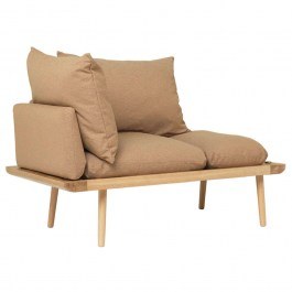 Ανάκλινδρο Lounge Around 5562C723-01 127x74,5x40,3cm Oak-Sugar Umage OAK-SUGAR