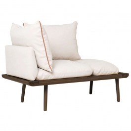 Ανάκλινδρο Lounge Around 5762C723-02 127x74,5x40,3cm Dark Oak-Sand Umage DARK OAK-SAND