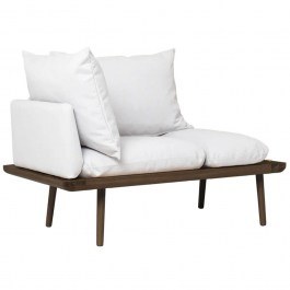 Ανάκλινδρο Lounge Around 5762C723-03 127x74,5x40,3cm Dark Oak-Light Grey Umage DARK OAK-LIGHT GREY