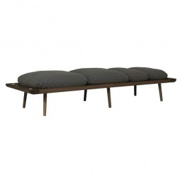 Καναπές - Daybed Lounge Around 5750C720-04 231,6x74,5x40,3cm Dark Oak-Dark Grey Umage DARK OAK-DARK GREY