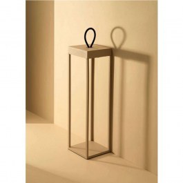 Φωτιστικό Επιτραπέζιο Επαναφορτιζόμενο Diogene L 42763 15x15x50cm Led 200lm 2,2W Sand Logica SAND