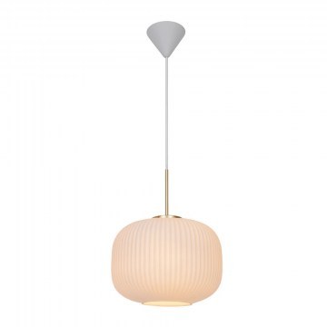 Pentant Light Milford 30 2213213001 E27 23,5x30cm Opal White Nordlux