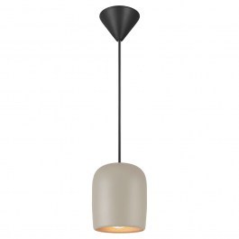 Φωτιστικό Οροφής Κρεμαστό Notti 10 2213073010 E27 12x10cm Grey Nordlux GREY