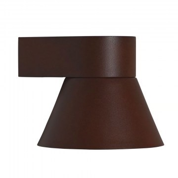 Outdoor Wall Lamp Kyklop Cone 2318071009 GU10 13,4x15,6cm Rusty Nordlux
