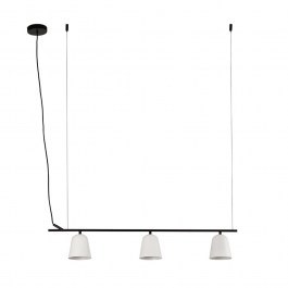 Ceiling Light - Rail Studio 28267 91,5x35,7cm 3xE14 8W White Faro Barcelona WHITE