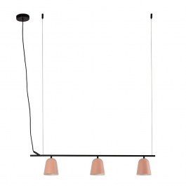Ceiling Light - Rail Studio 28282 91,5x35,7cm 3xE14 8W Pink Faro Barcelona PINK