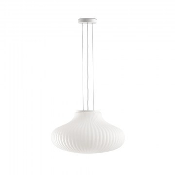 Ceiling Light Isabelle 500 28302 50x28,9cm 1xE27 15W White Faro Barcelona
