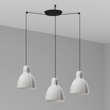 Ceiling Light Venice 64255-124-3L 3xE27 15W White Faro Barcelona