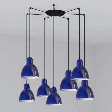 Ceiling Light Venice 64255-128-7L 7xE27 15W Blue Faro Barcelona
