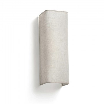 Φωτιστικό Τοίχου - Απλίκα Otton 66401-99 2xE27 12x10x37cm 15W Grey Faro Barcelona